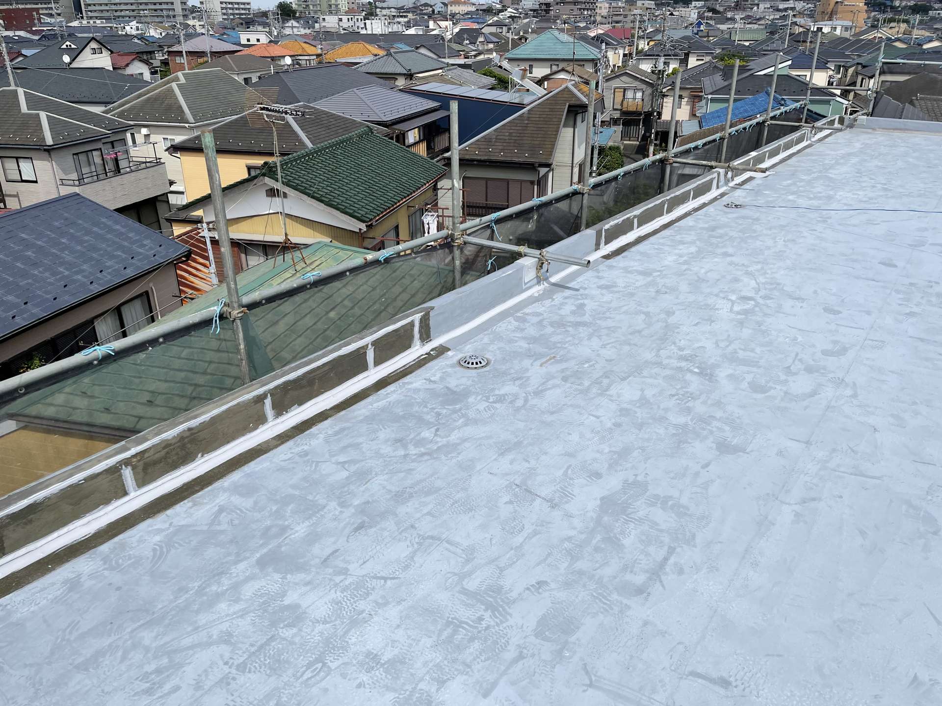千葉県のアパート屋上防水